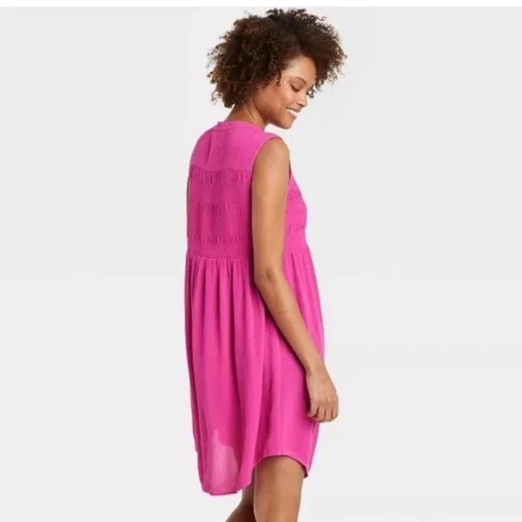 ‼️NAME YOUR PRICE-DONATING THU 1/23‼️
 LIKE NEW Knox Rose Gauze Sleeveless Dress - Picture 2 of 2